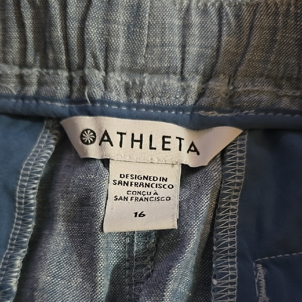 Women's Blue Shorts - Picture 3 of 5